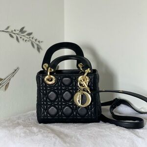 Vintage mini lady Dior bag